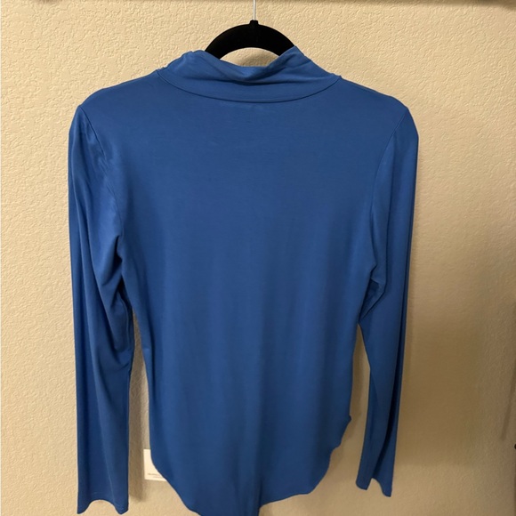 Mango Blue Long Sleeve Bodysuit - Picture 3 of 3